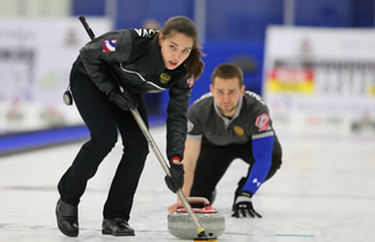 Russia Wins First Medal In Olympic Curling